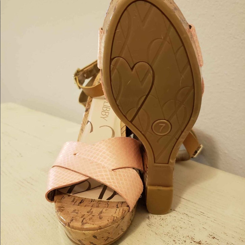 Sam & Libby Women's Cork Wedges